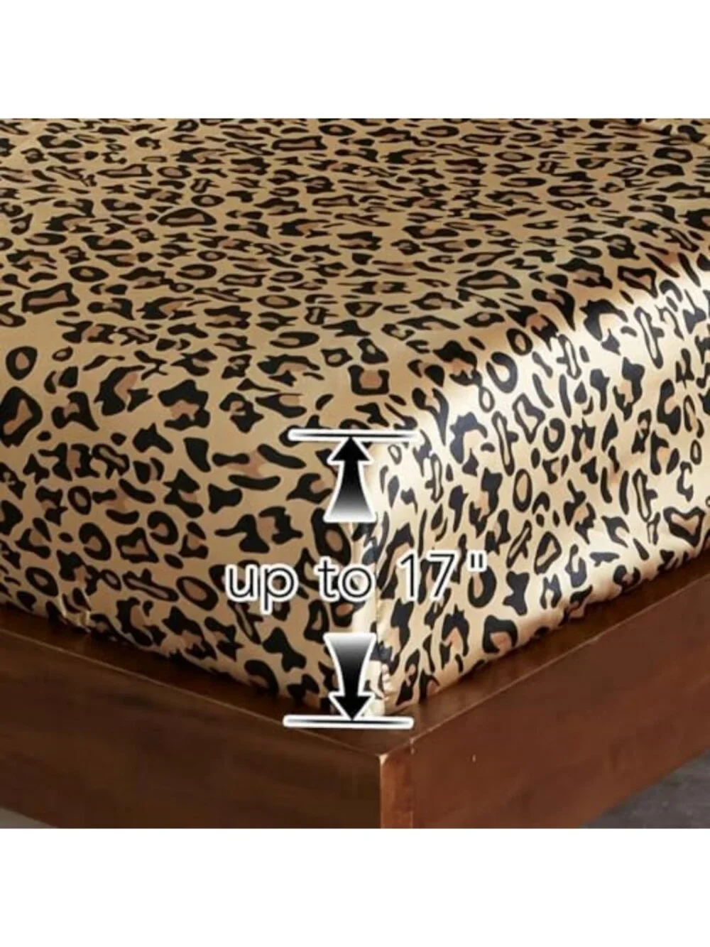 Luxury Satin Queen Sheet Set, 4-Piece Silky Bedding, Deep Pocket, Breathable